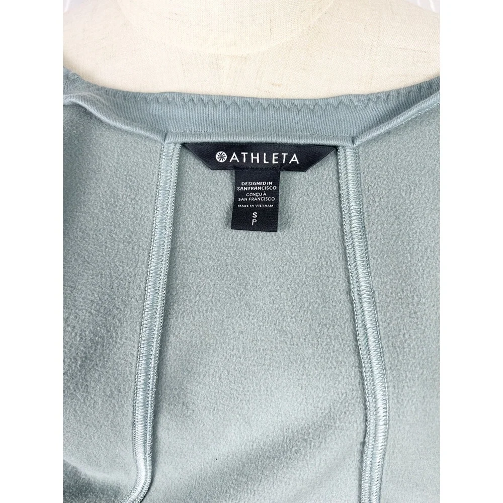 ATHLETA MOTO JACKET, Full Zip in Minimalistic Gray. - Picture 6 of 10